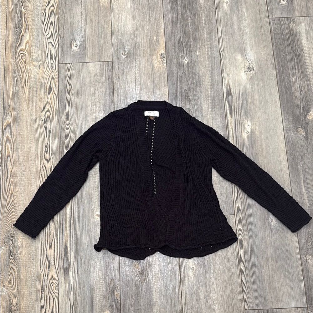 Sonoma Black Knit Cardigan